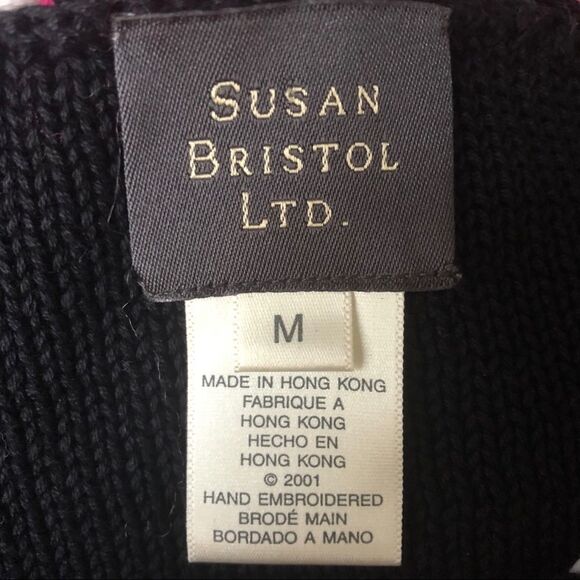 Susan Bristol Limited whimsical Floral Cardigan - Picture 7 of 8